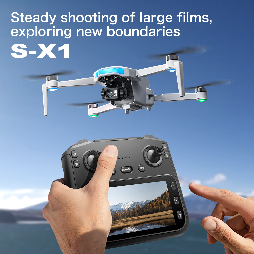 Оригинальный складной квадроко – обзор и цена Drone Gimbal 3 Axis