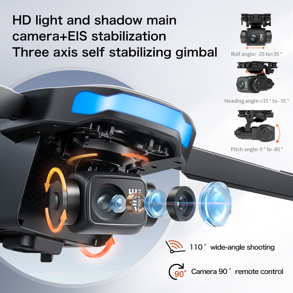 S-X1 MAX – GPS-дрон с 3-осевым – обзор и цена Drone Gimbal 3 Axis